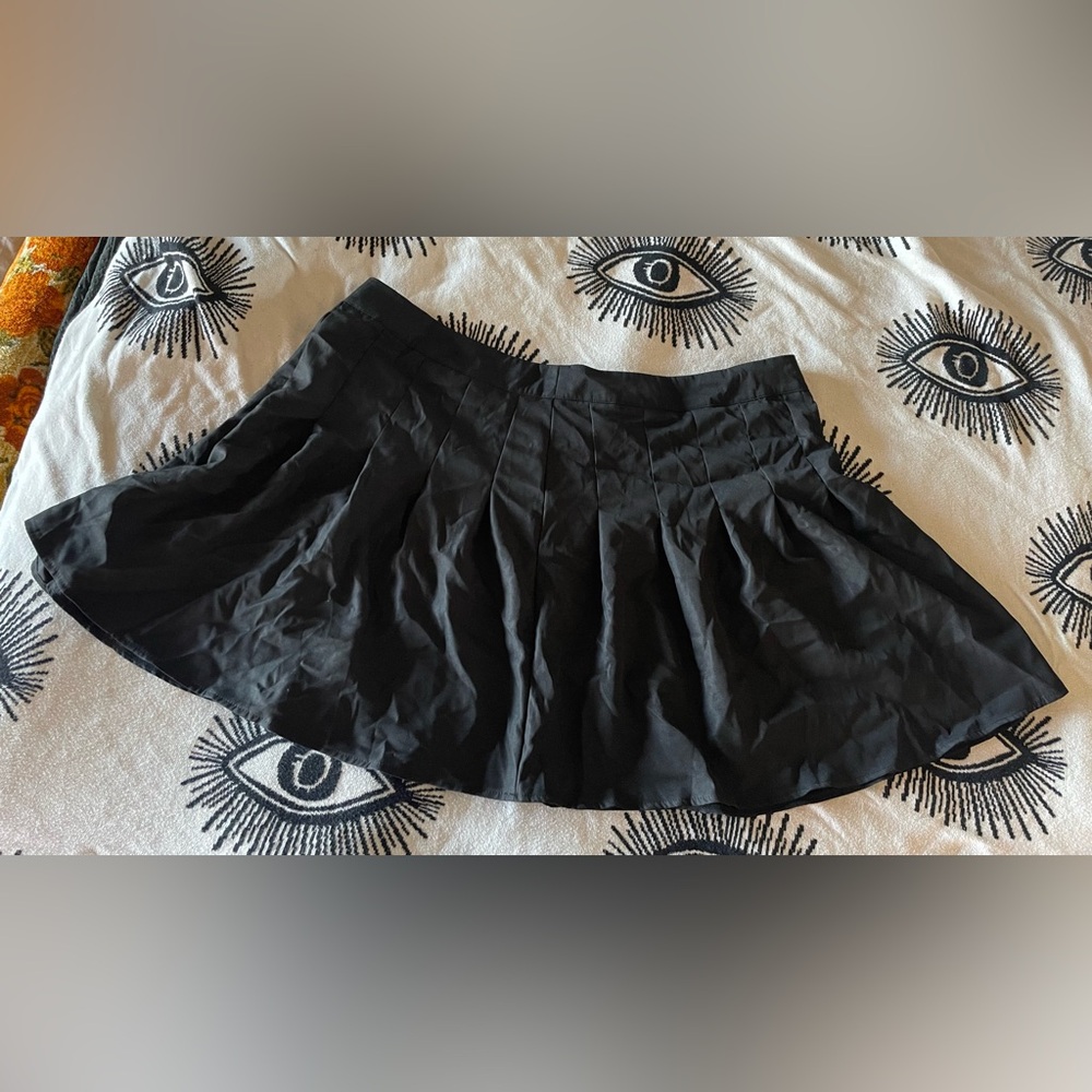 Elegant Black Mini Skirt